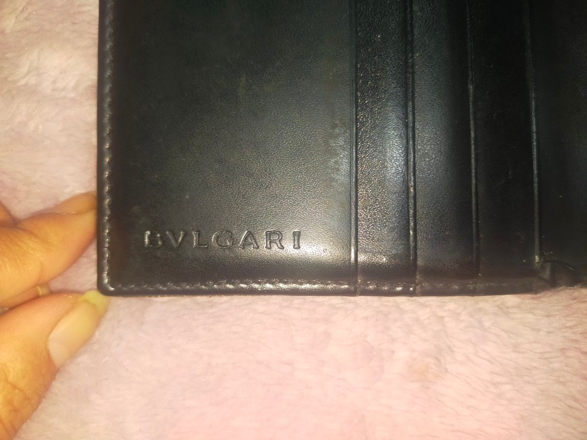 BVLGARI 二つ折り財布 財布 ブルガリ ロゴマニア メンズ レディース ユニセックス