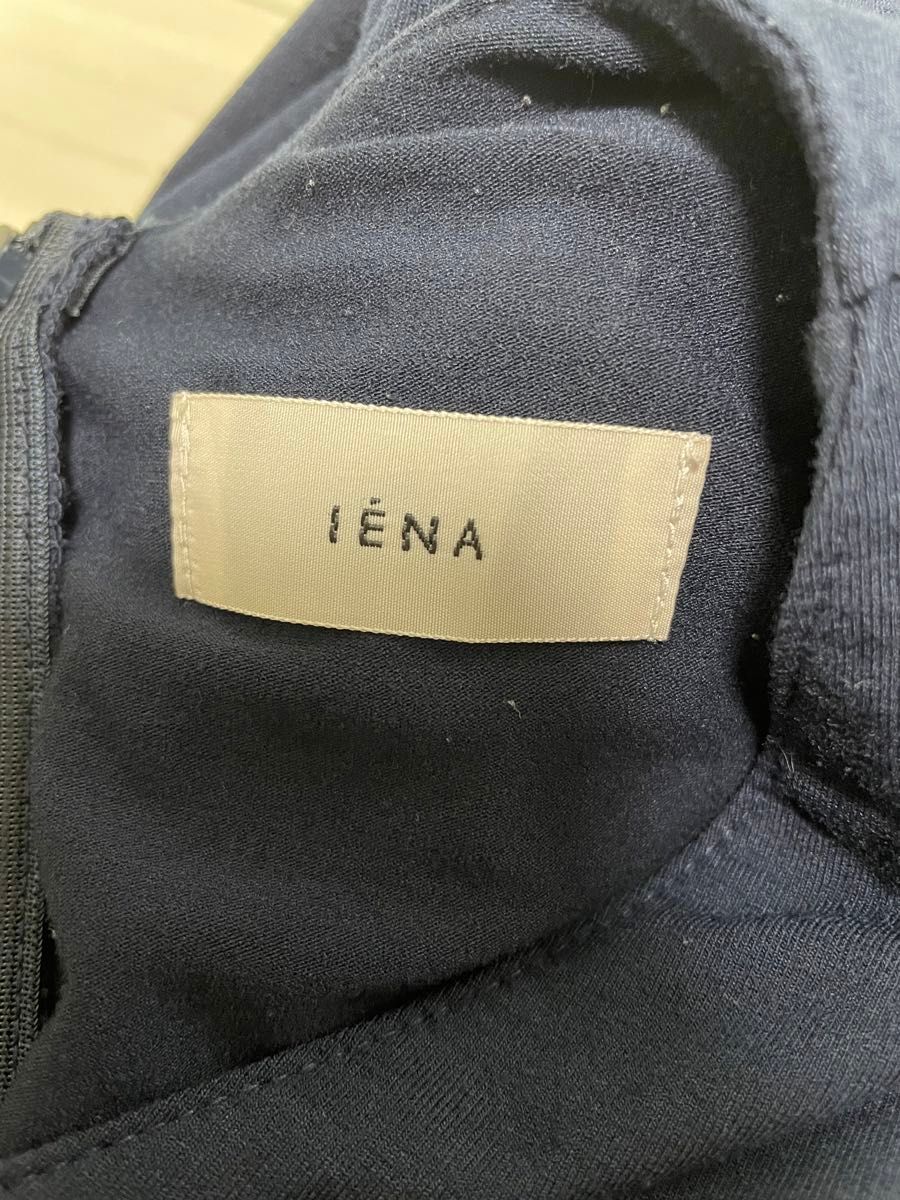 IENA  紺色 ネイビー オーバーオール　オールインワン