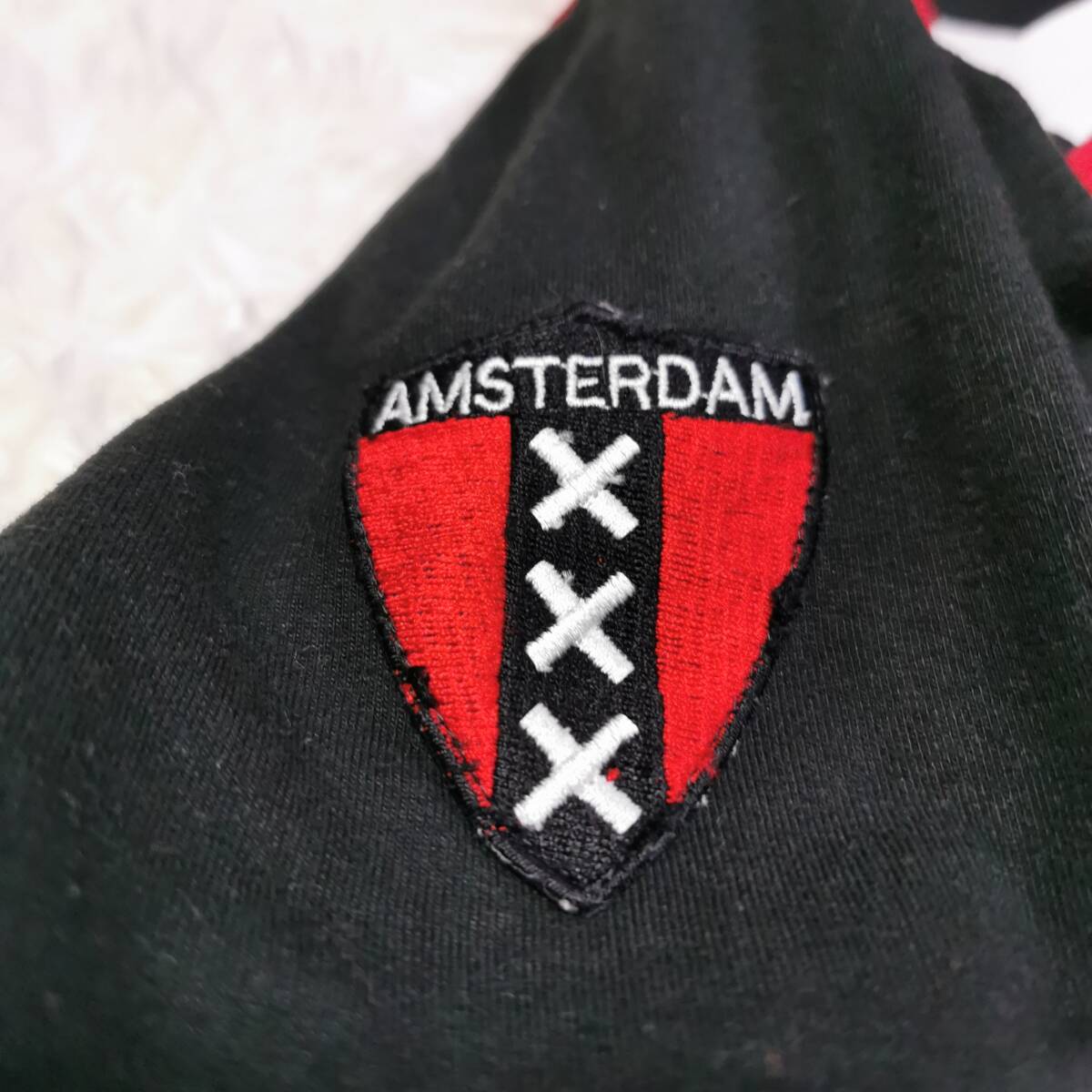 アヤックス AJAX アムステルダム AMSTERDAM サッカー フード付きパーカー _画像5