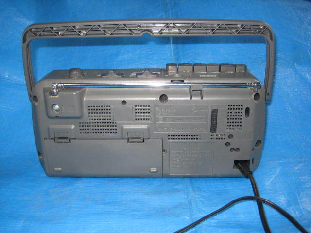 格安！Panasonic ラジオカセット RX-M45　パナソニック　ラジカセ　カセット付き　動作品_画像5