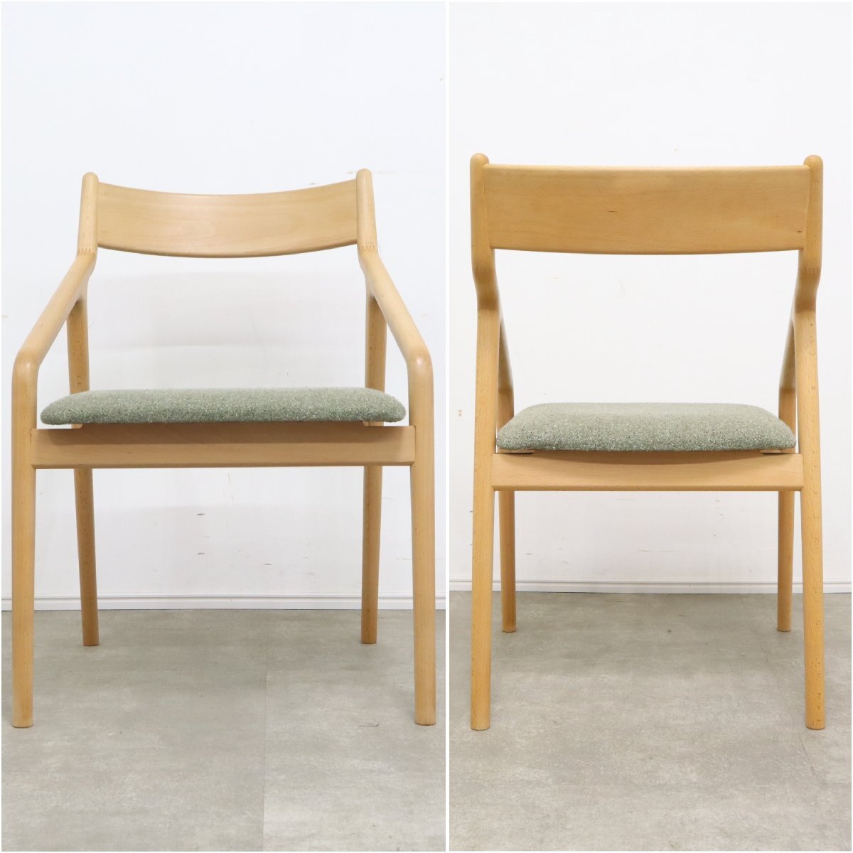 宮崎椅子製作所 pepe side chair ペペ サイドチェア ダイニングチェア グッドデザイン賞 国産家具【3D2403042】の画像2
