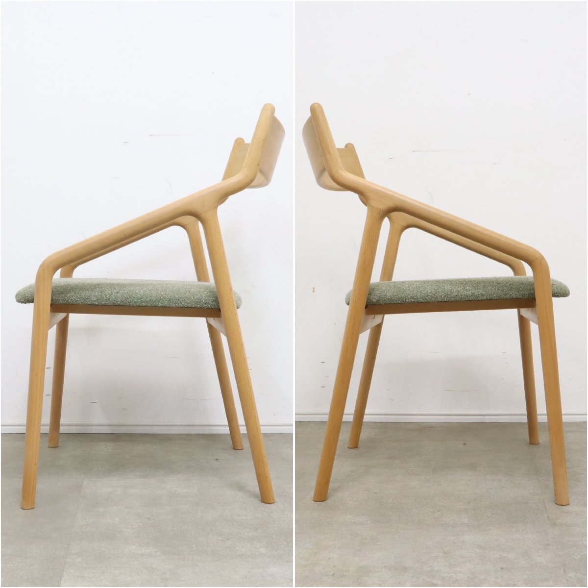 宮崎椅子製作所 pepe side chair ペペ サイドチェア ダイニングチェア グッドデザイン賞 国産家具【3D2403042】の画像3