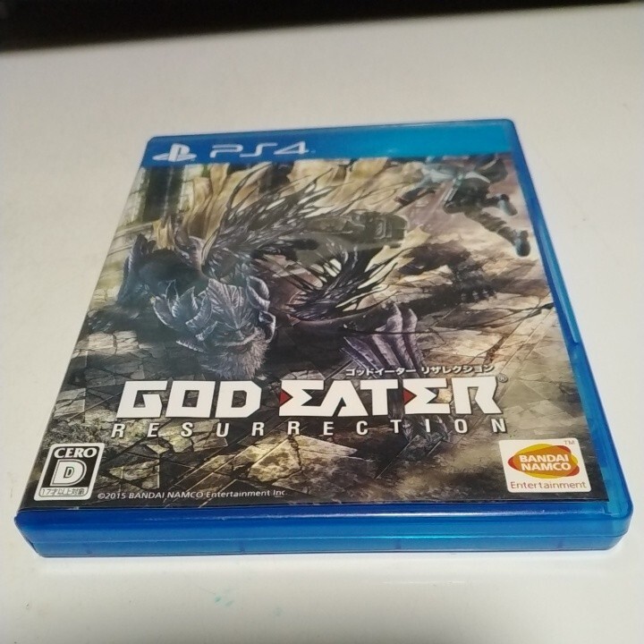 送料無料　PS4ソフト　GOD EATER RESURRECTION [通常版]　ゴッドイーター　1　リザレクション　中古