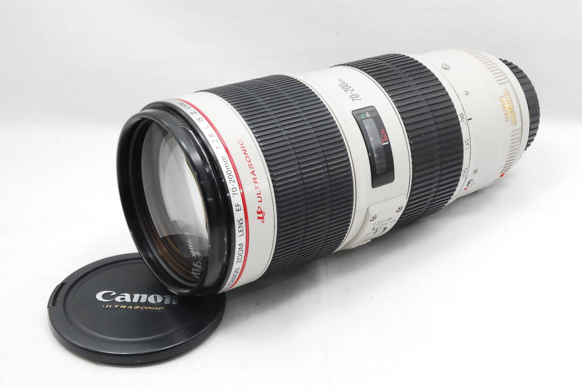 ★実用品★ 即決 売切 格安 CANON キヤノン EF 70-200mm F2.8 L IS Ⅱ USM ズームレンズ　訳あり（R6-145）_画像2