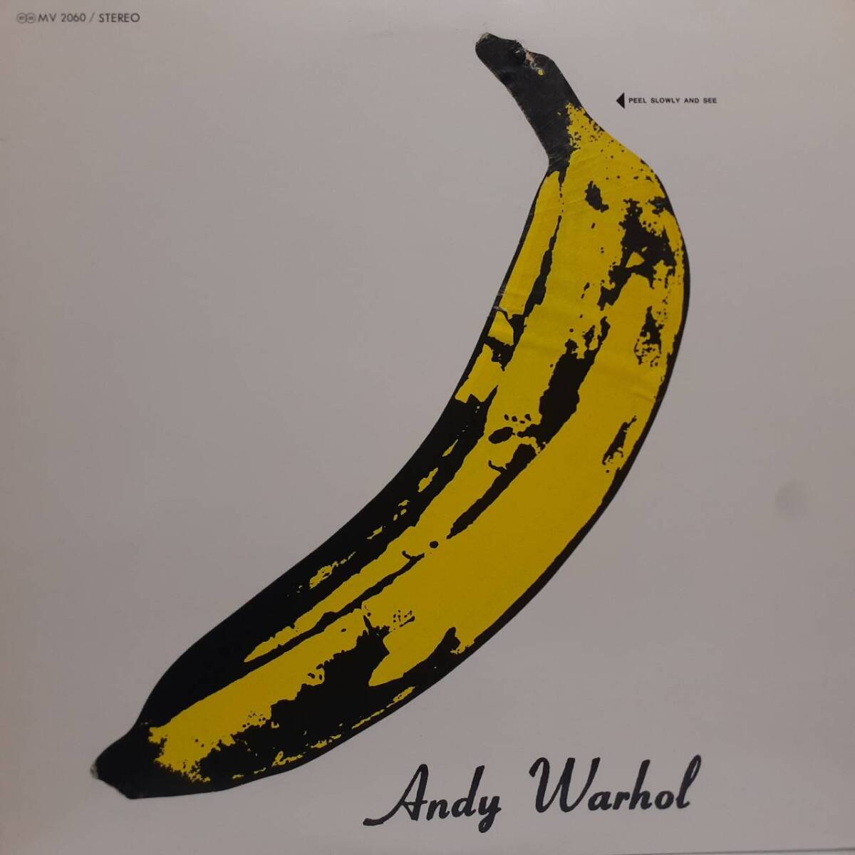 バナナシール付き 日本VERVE盤LP初版！The Velvet Underground & Nico 1973年 MV 2060 アンディ・ウォーホル torso Lou Reed Andy Warholの画像1