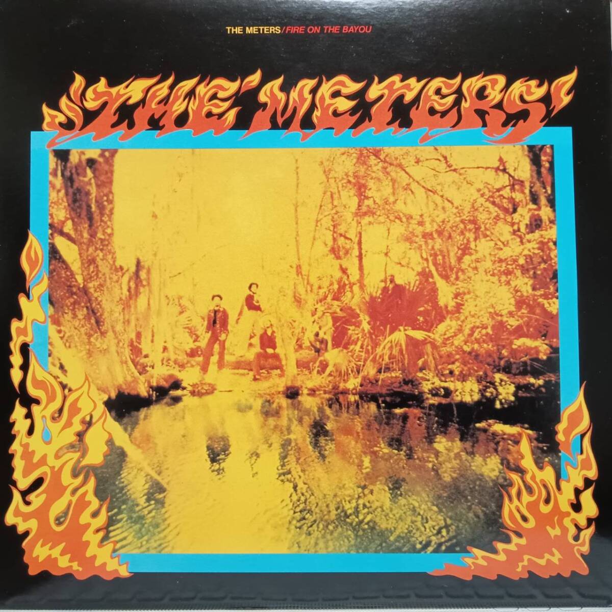 日本PEPRISE盤LP！The Meters / Fire On The Bayou 1975年作の88年プレス P-VINE PLP-7003 Allen Toussaint プロデュース！ザ・ミーターズ_画像1