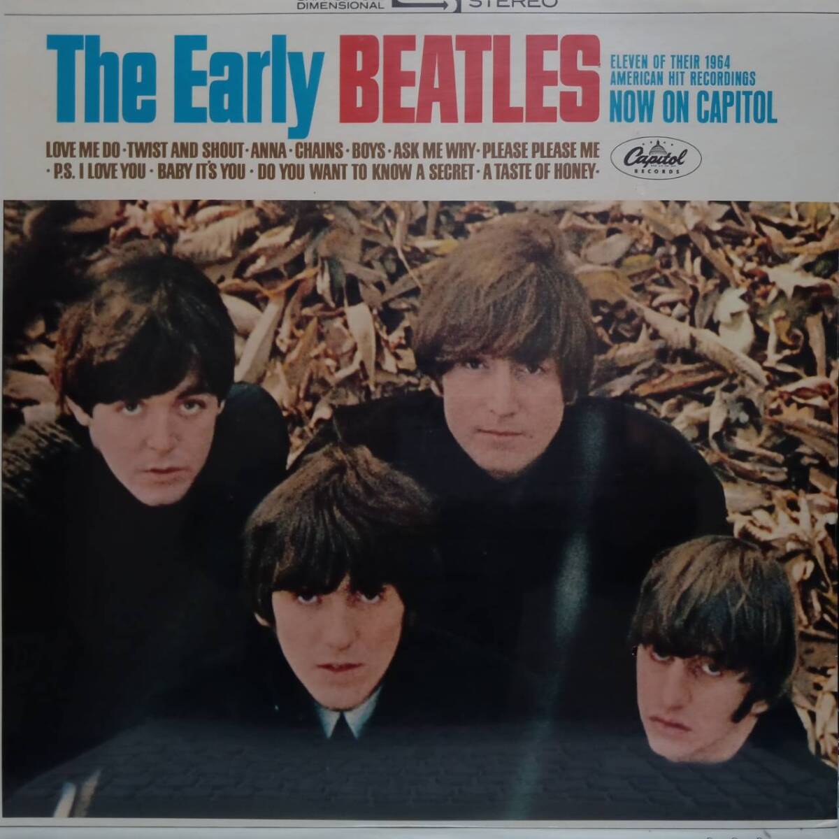 奇跡 未開封シールド！米CAPITOL盤LP！Beatles / The Early Beatles 1973年 ST2309 Sealed John Lennon Paul McCartney George Harrison_画像1