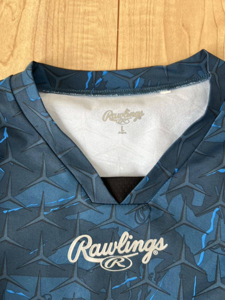 ローリングス ピステ 野球用 長袖 Tシャツ ウインドブレーカーの画像2