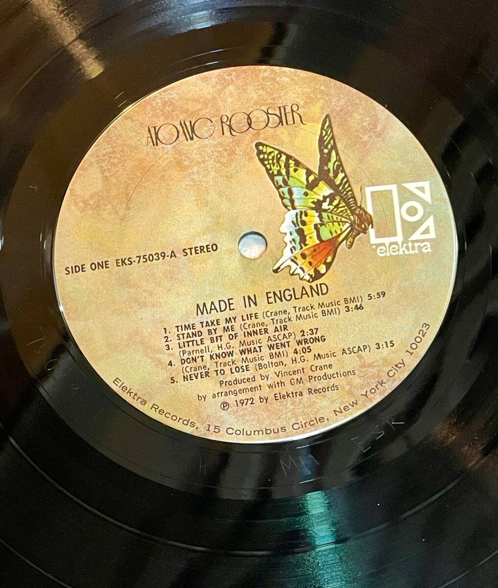 [US盤] Atomic Rooster Made In England アトミック・ルースター の画像5