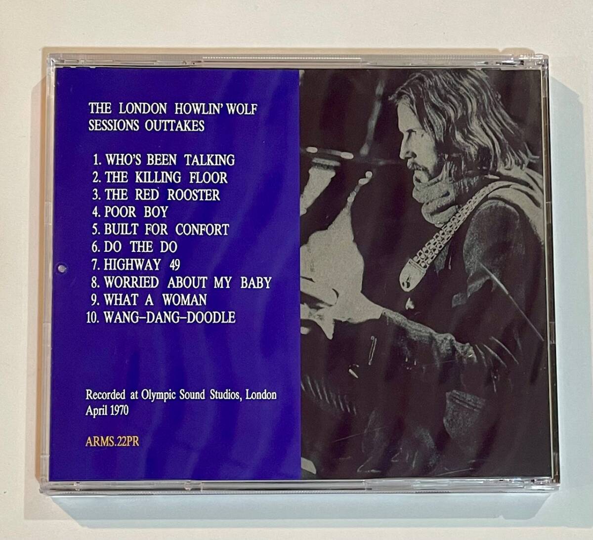[プレスCD] Howlin' Wolf with Eric Clapton The London Sessions Outtakes エリック・クラプトン ハウリン・ウルフの画像2