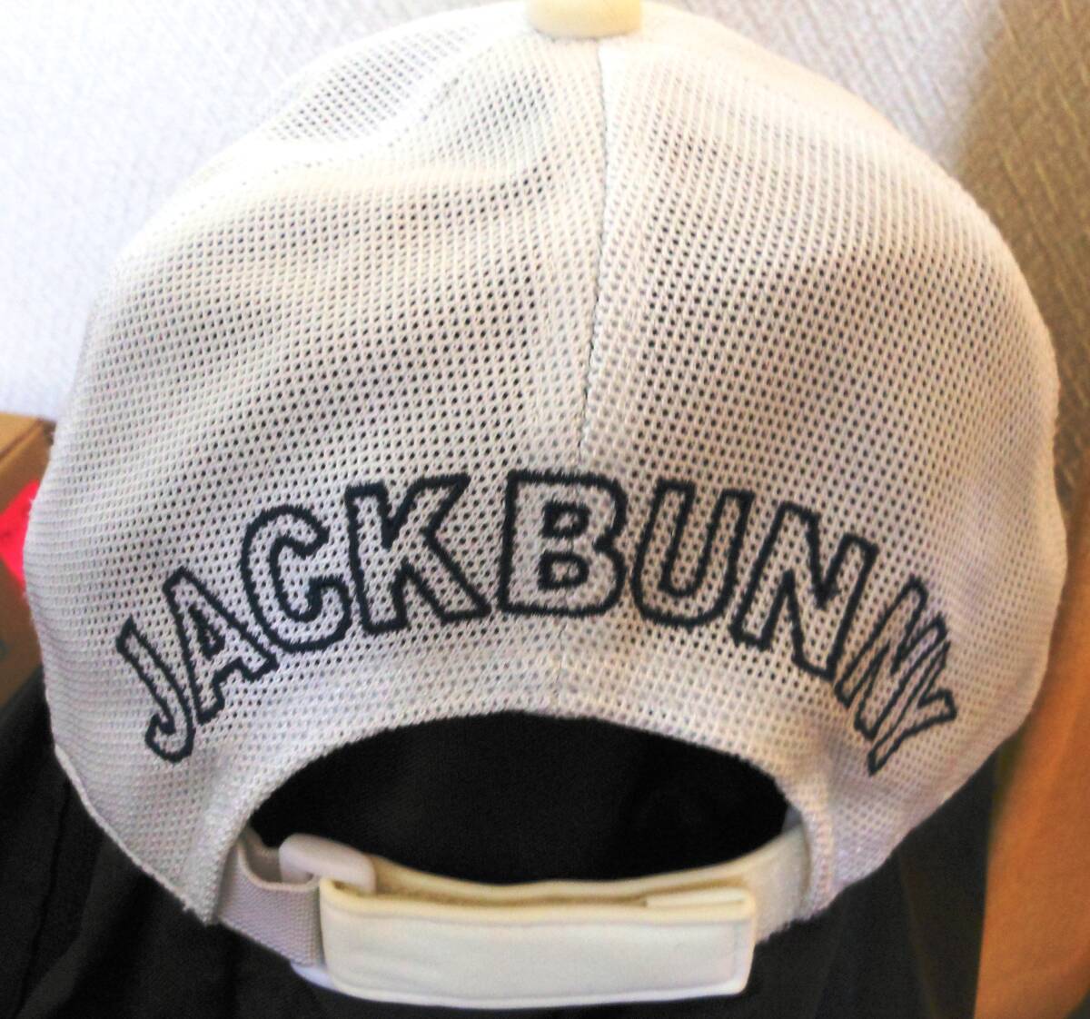 Jack Bunny ジャックバニー,キャップ・サンバイザー,パーリーゲイツ★帽子★おまけ,ダンロップボールDDH 1ダース+1スリーブ,ティー30本_画像3