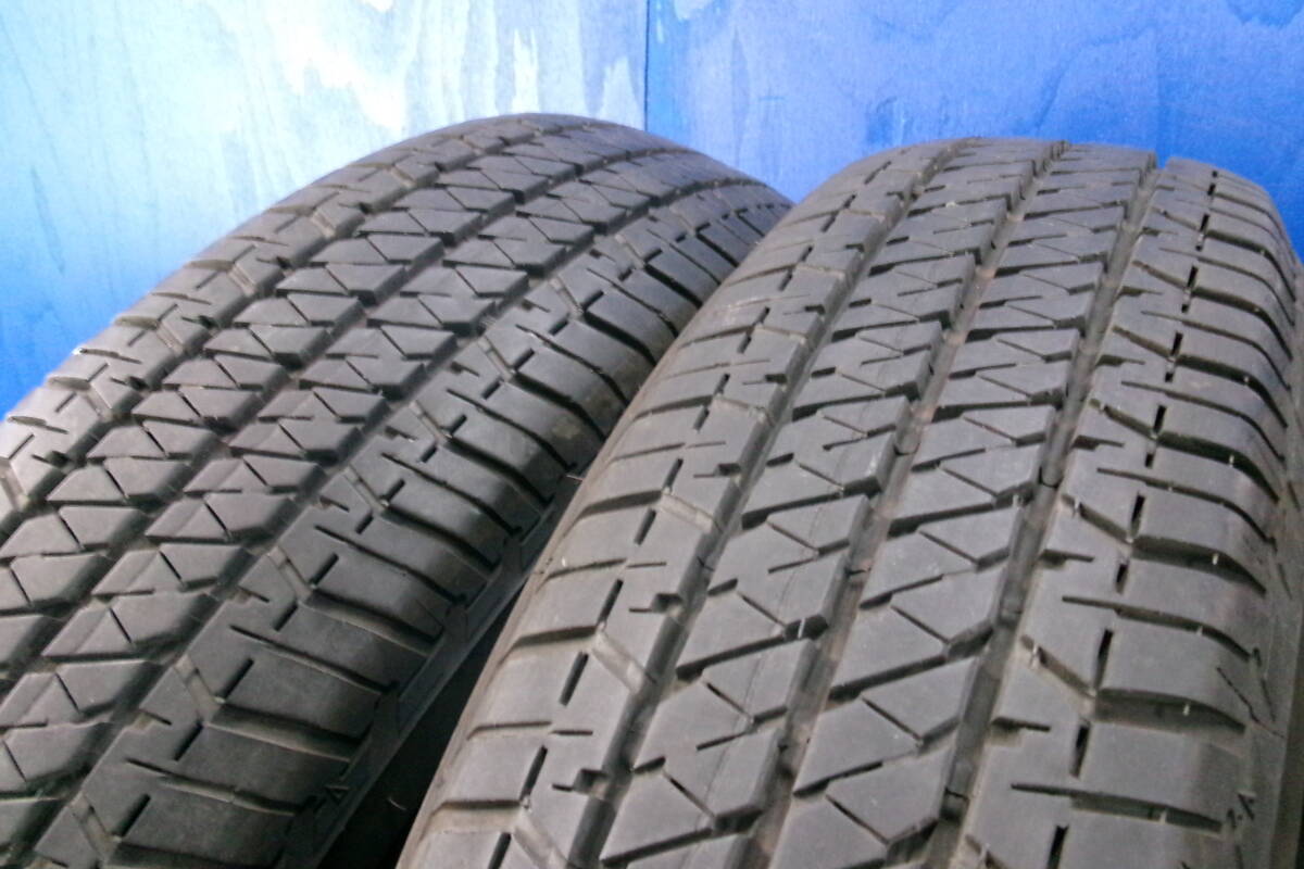 北海道引き取り限定 中古品 BRIDGESTONE DUELER H/T684Ⅱ175/80R16 JMC4920 タイヤ4本_画像2