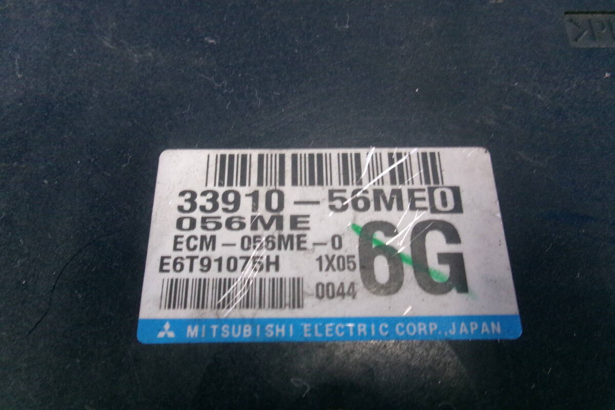 ジムニー JB23 ECU 33910-56ME0 長期倉庫保管品倉庫整理で出品 E6T91075H コンピューターの画像2