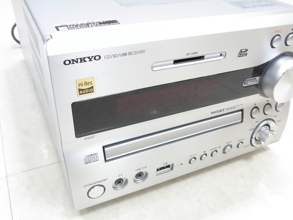 ONKYO ハイレゾ対応 NFR-9TX CD/SD/USB レシーバーシステム　2018年製　動作確認済み良品です。_画像2