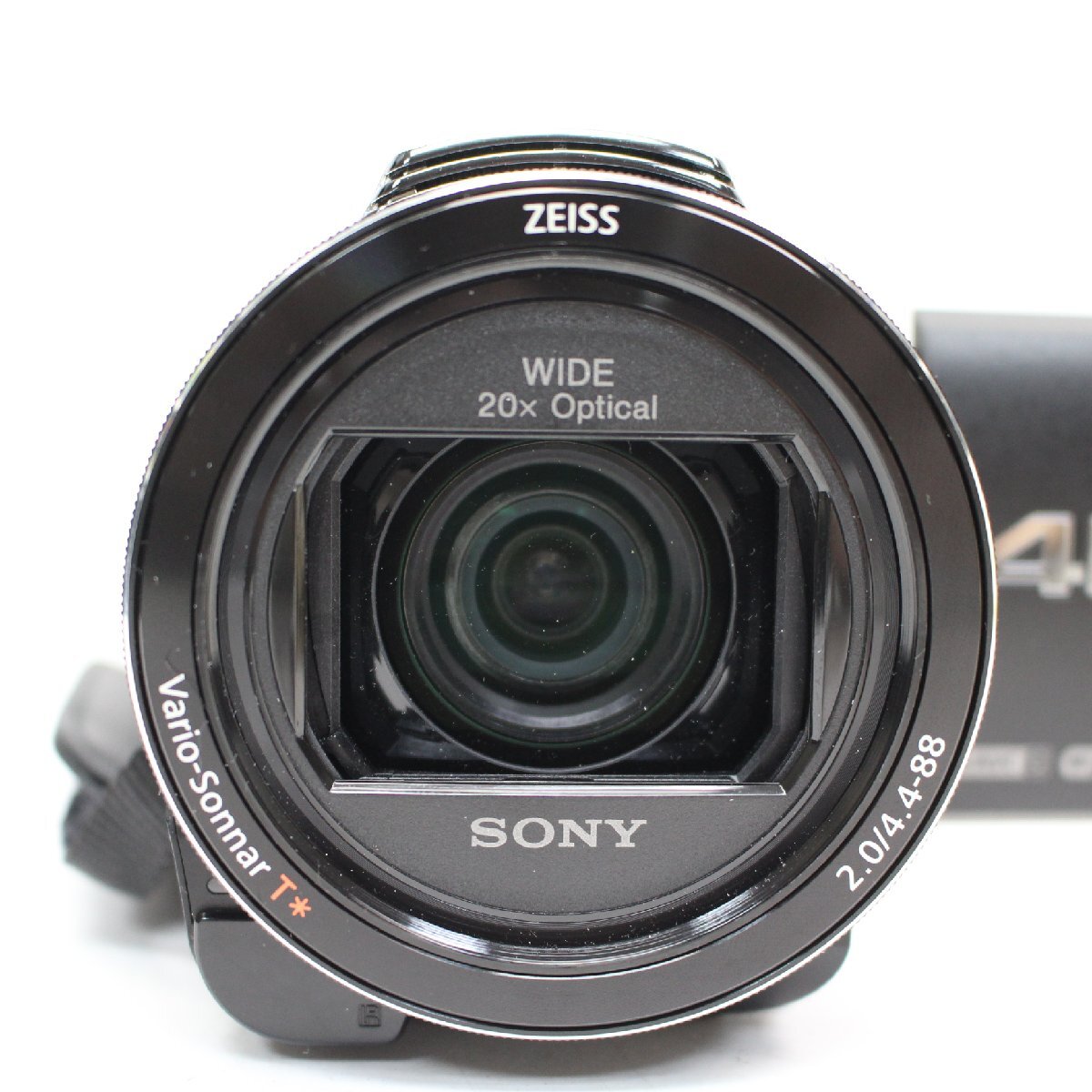006)【1円スタート♪/美品】SONY FDR-AX60 B ブラック 高画質 4K対応 64GB 光学20倍 ビデオカメラ ハンディカム ソニーの画像2