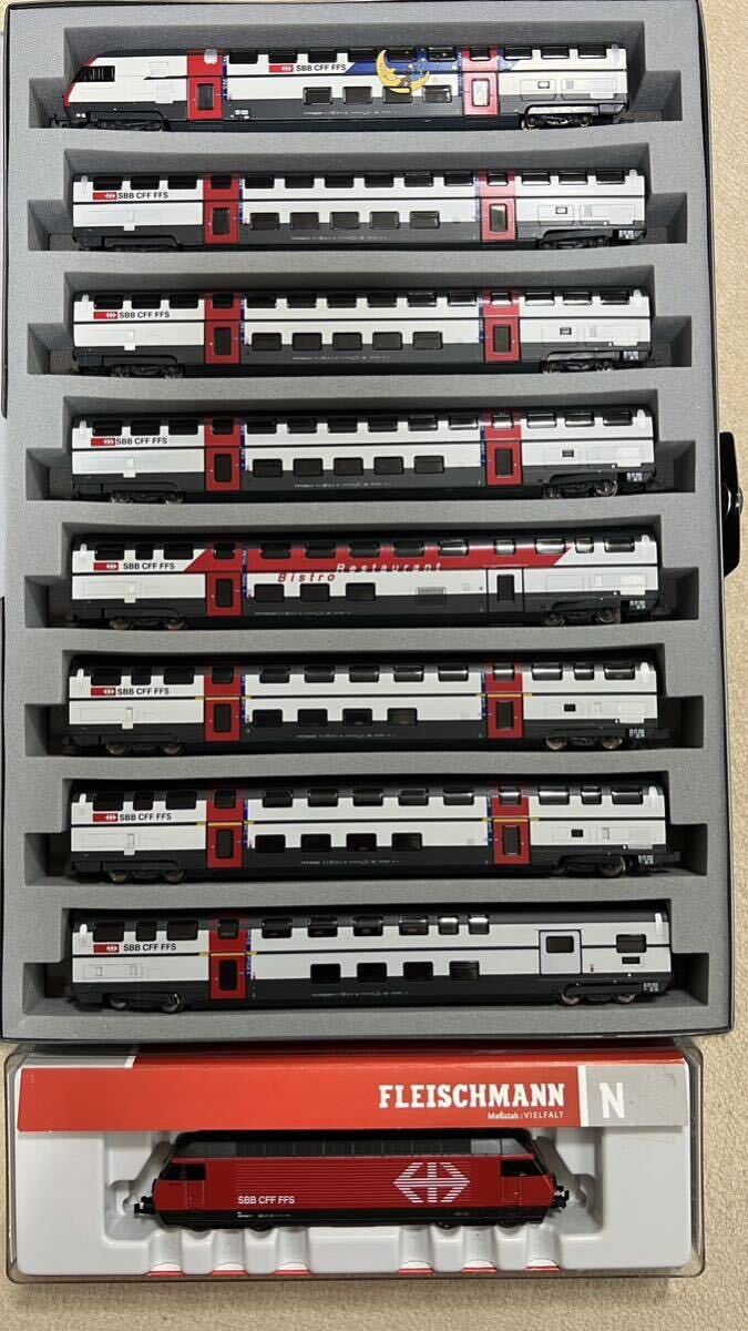  explanation obligatory reading! Fleischmann Re460 DCC sound HOBBYTRAIN IC2000 SBB Switzerland 