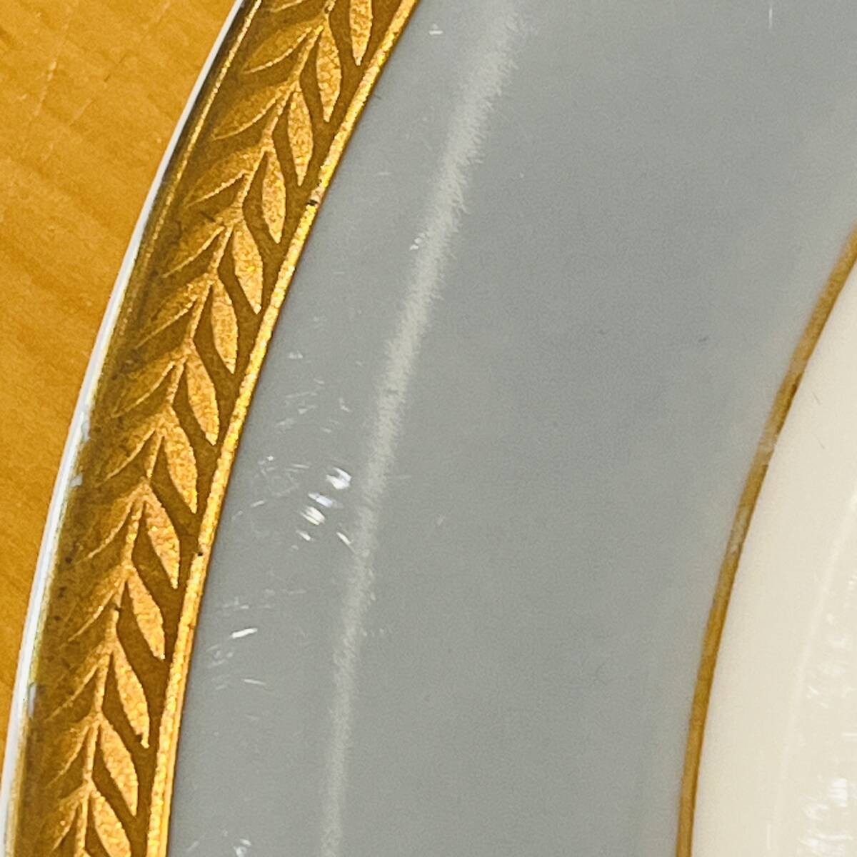 NA5144 平皿 5枚セット ICHISA CHINA 洋風皿 洋食 レストラン 披露宴 盛り付け皿 検Kの画像4