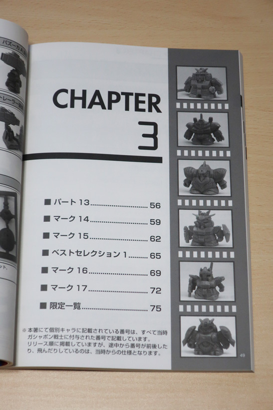 資料系 同人誌 塩ビ魂 Vol.6 SDガンダム本弾編 Part.1 2013年 ガシャポン戦士 ガン消し ガンケシの画像6