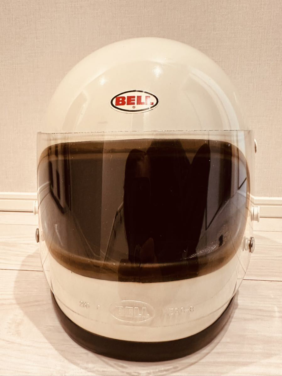 博物館展示級BELL STAR XSシェル 1970年製 純正シールドの画像1