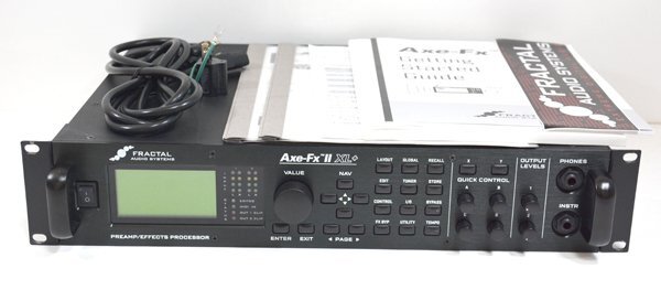 ★Fractal Audio Systems フラクタルオーディオシステムズ Axe-Fx II XL＋ plus マルチプロセッサー マルチエフェクター★