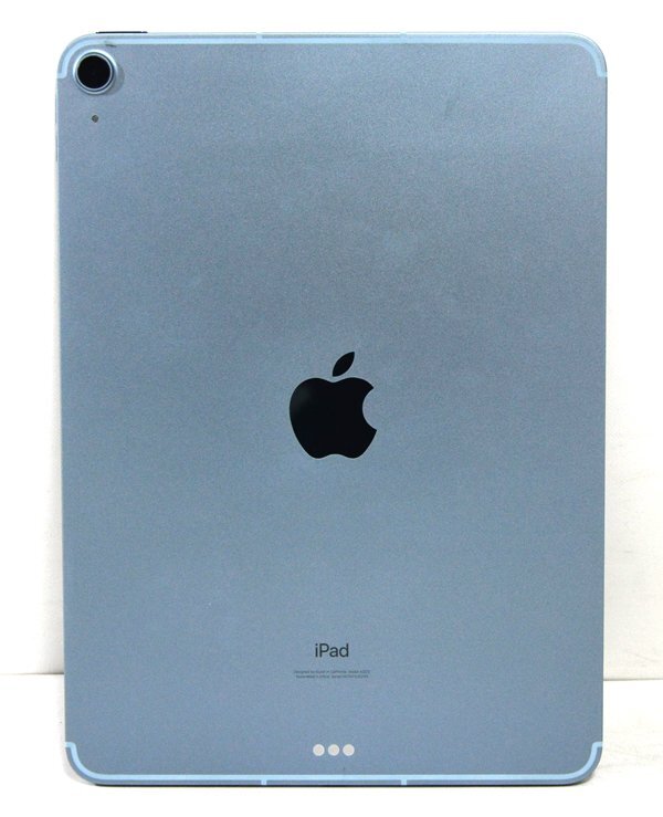 ★元箱付！Apple アップル iPad Air 10.9インチ 第4世代 Wi-Fi+Cellular 64GB MYH02J/A スカイブルー docomo 利用制限「〇」美品！★の画像7