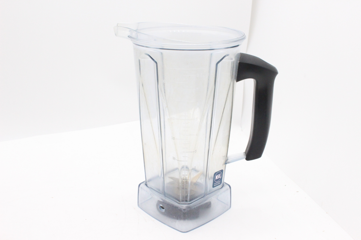 【ト石】 VITAMIX バイタミックス VM0111 ミキサー ジューサー 容量2000ml ブラック×レッド 通電確認済み ECZ01EWH36_画像3