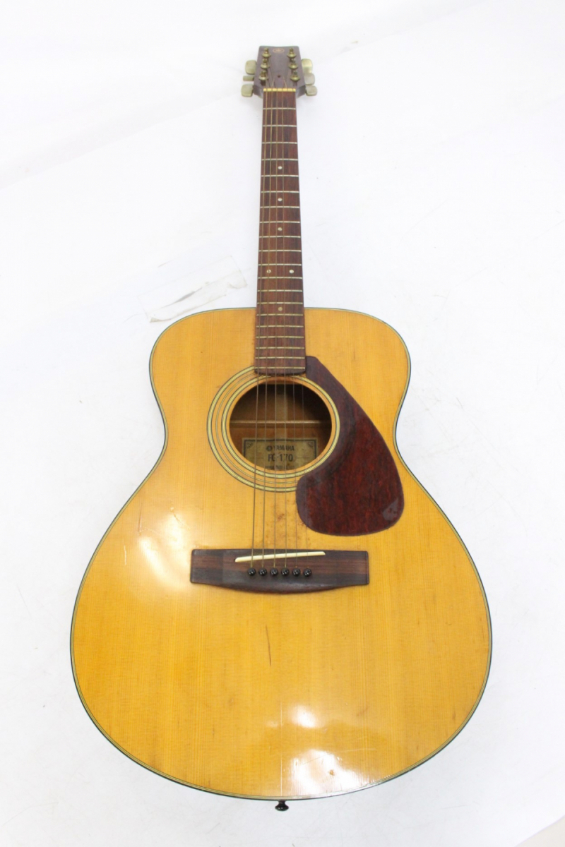 【ト石】 YAMAHA ヤマハ アコースティックギター FG-170 アコギ 現状品 EA006EWH22の画像2