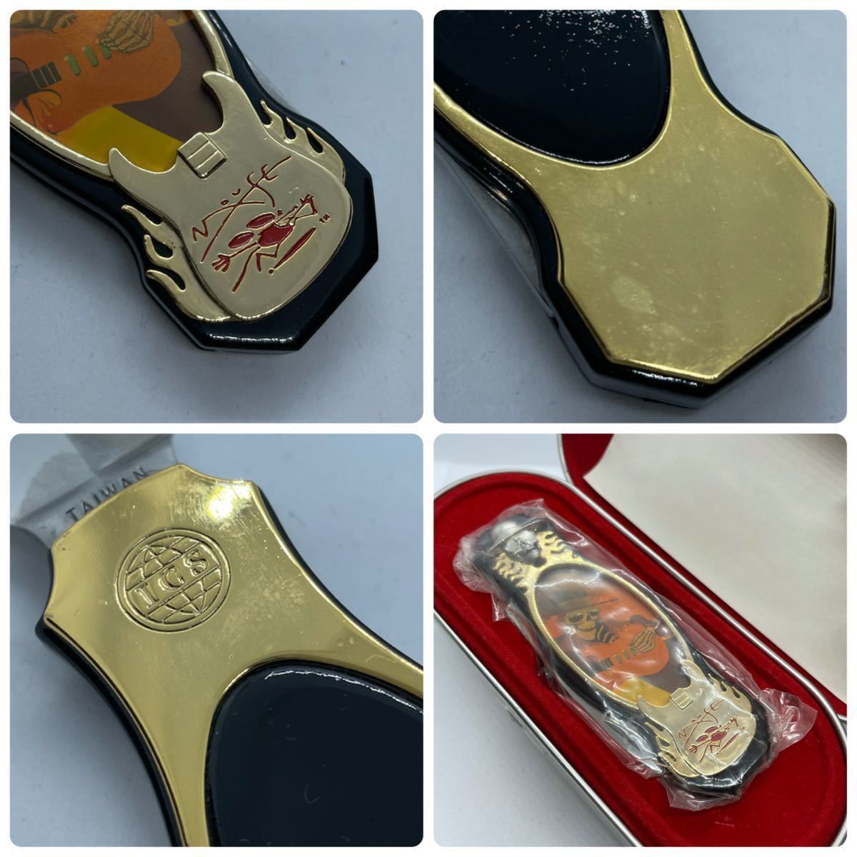Grateful Dead グレイトフル・デッド 折畳み ナイフ スタンリーマウス Embellished With 24kt Gold_画像4