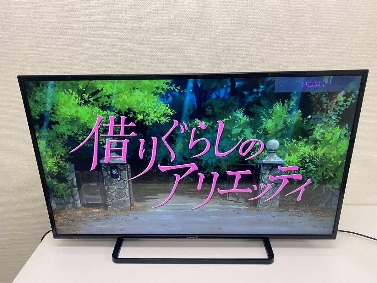 Panasonic パナソニック 液晶テレビ TH-43D 305 リモコン付き 43インチ 