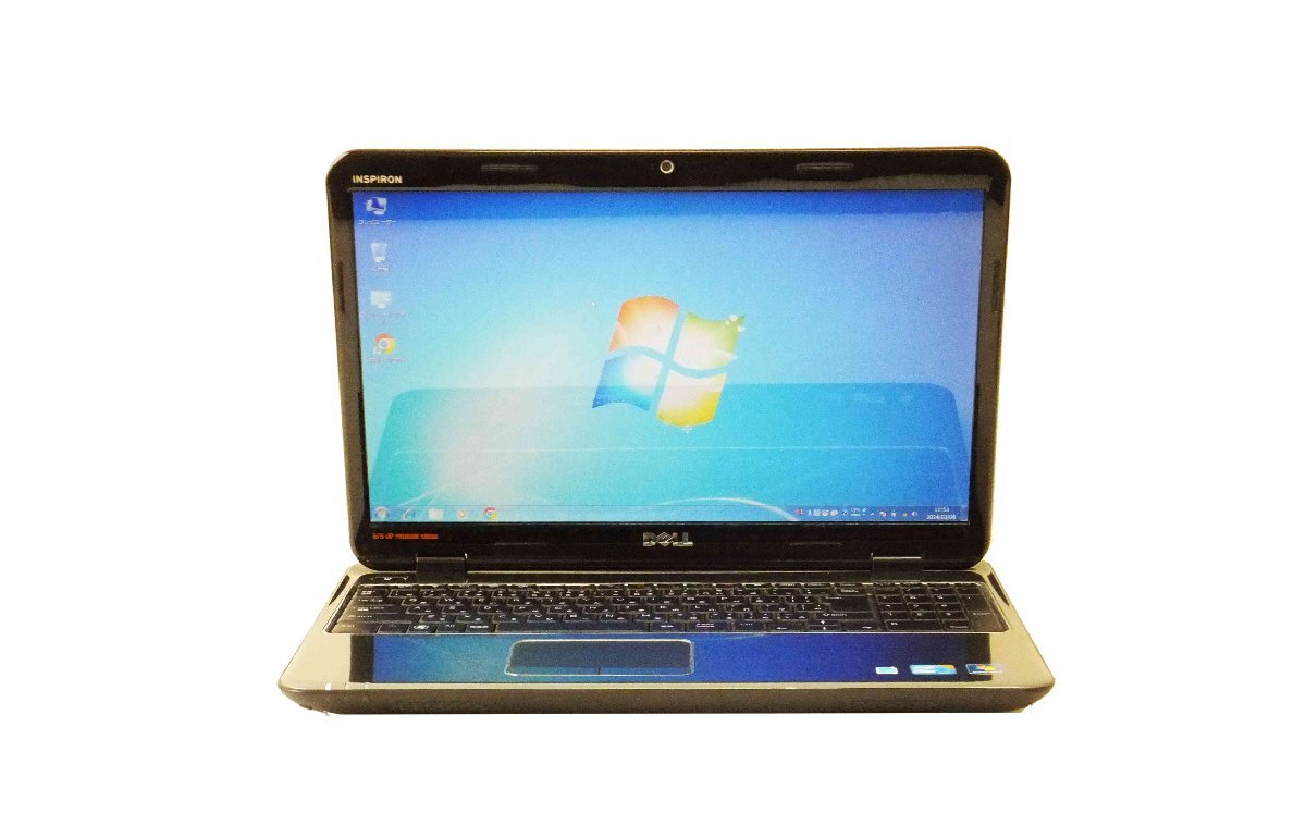 Windows7 Pro（64bit認証済み）ノートパソコン■デル DELL■INSPIRON N5010■Core i5-480M 4GB(メモリ) 640GB(HDD) Sマルチ 15.6型■_画像1