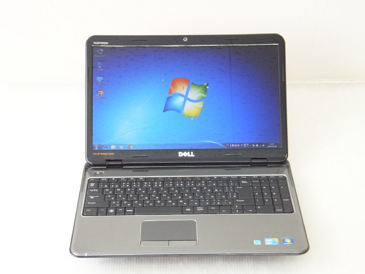 Windows7 Pro（64bit認証済み）ノートパソコン■デル DELL■INSPIRON N5010■Core i5-480M 4GB(メモリ) 640GB(HDD) Sマルチ 15.6型■_画像2