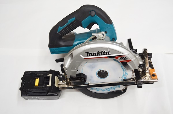 良品 makita マキタ 充電式マルノコ 18V 6.0Ah HS631Dの画像1