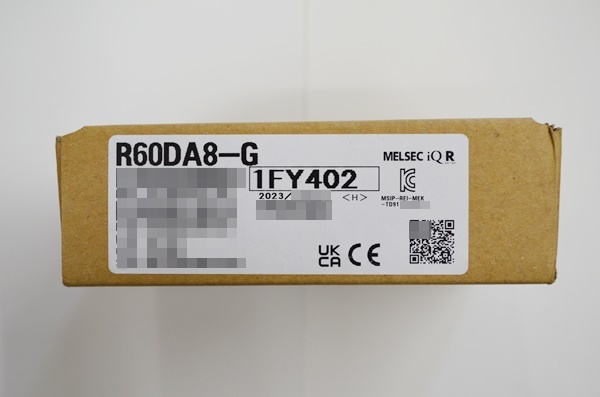 未使用 三菱電機 R60DA8-G シーケンサ 2023年製 複数在庫有_画像1