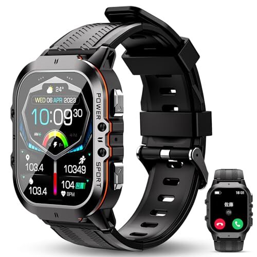 OUKITEL смарт-часы smart watch,1.96 дюймовый, аккумулятор 15 день продолжение использование, поступление сообщение Line/ сообщение сообщение,Bluetooth5.2 телефонный разговор 