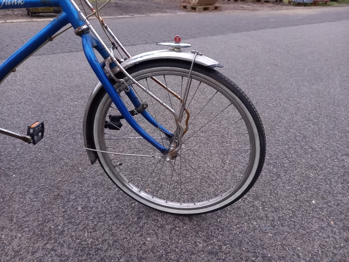 【U】山口自転車　junk 希少　当時物　アンティーク　レトロ自転車