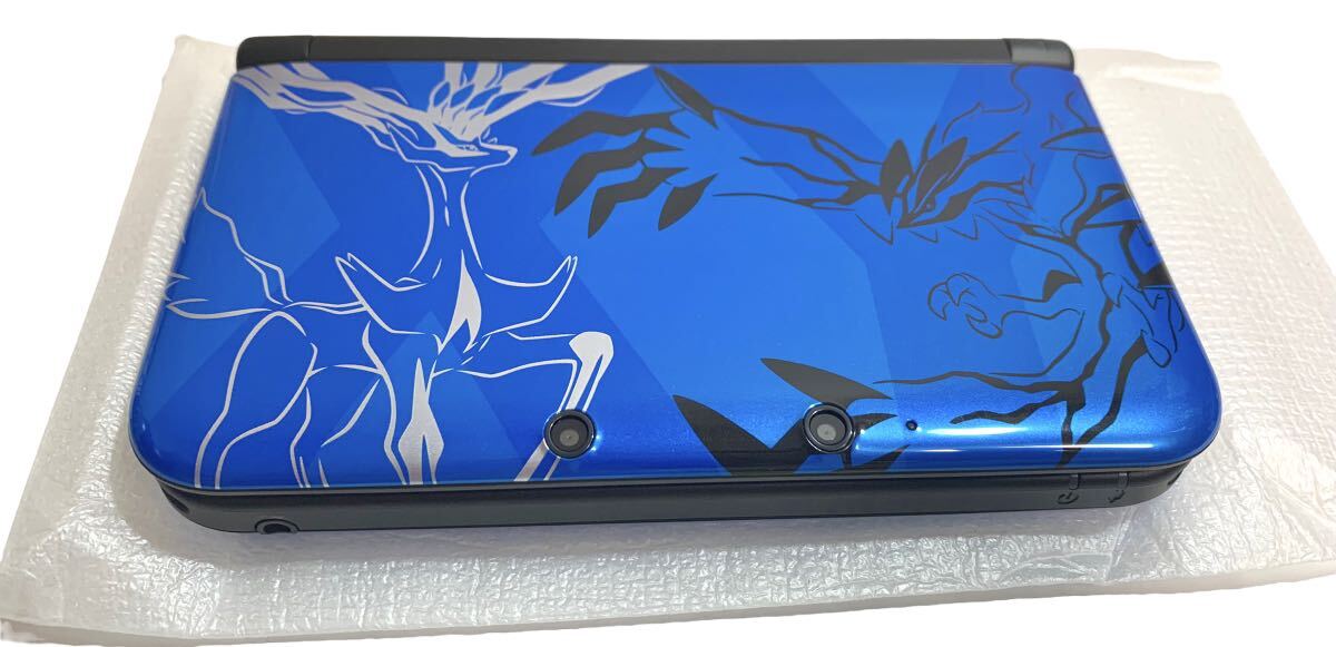  Nintendo 3DS LL body Pocket Monster Y pack ze Rene a swivel taru blue 