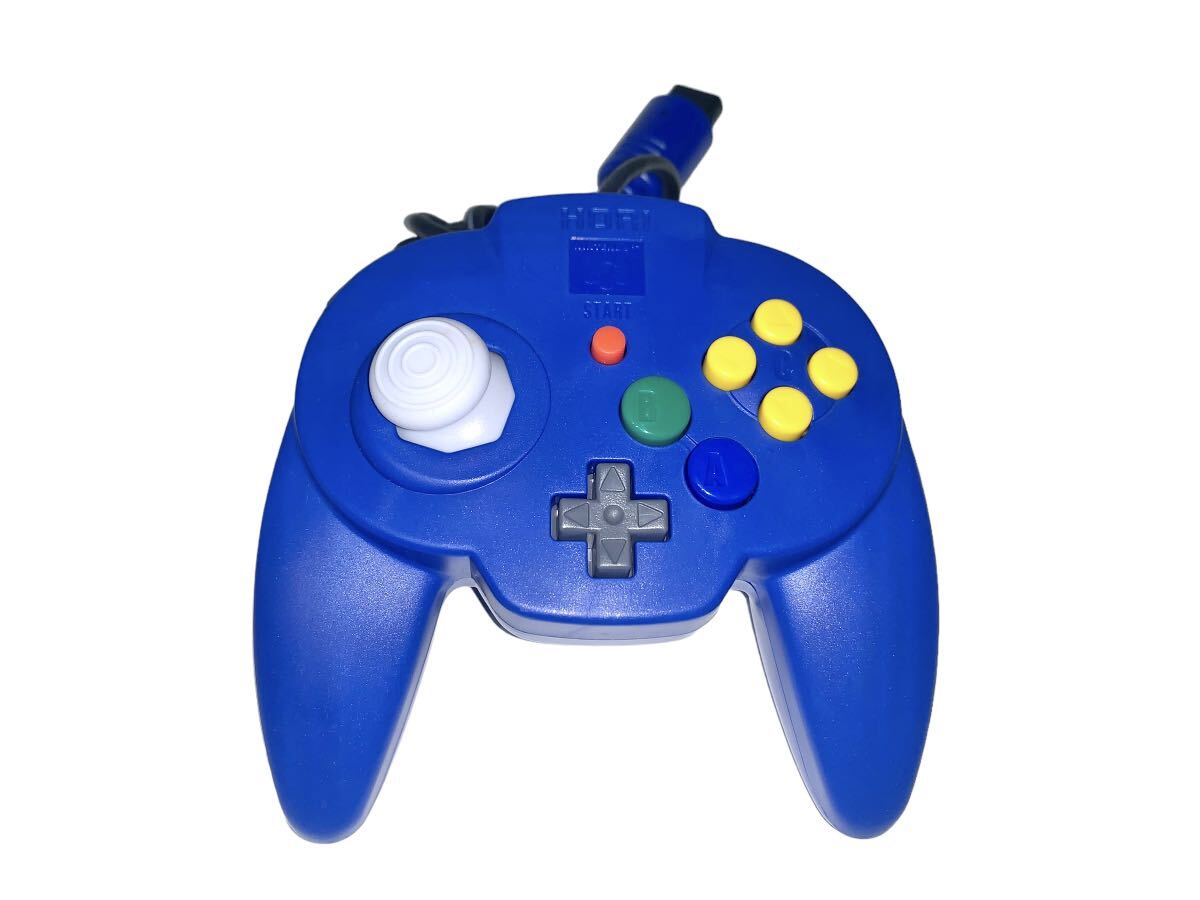 デッドストック ほぼ未使用 ホリパッドミニ64 ブルー N64 デッドストック ほぼ未使用 ホリパッドミニ64 ブルー N64