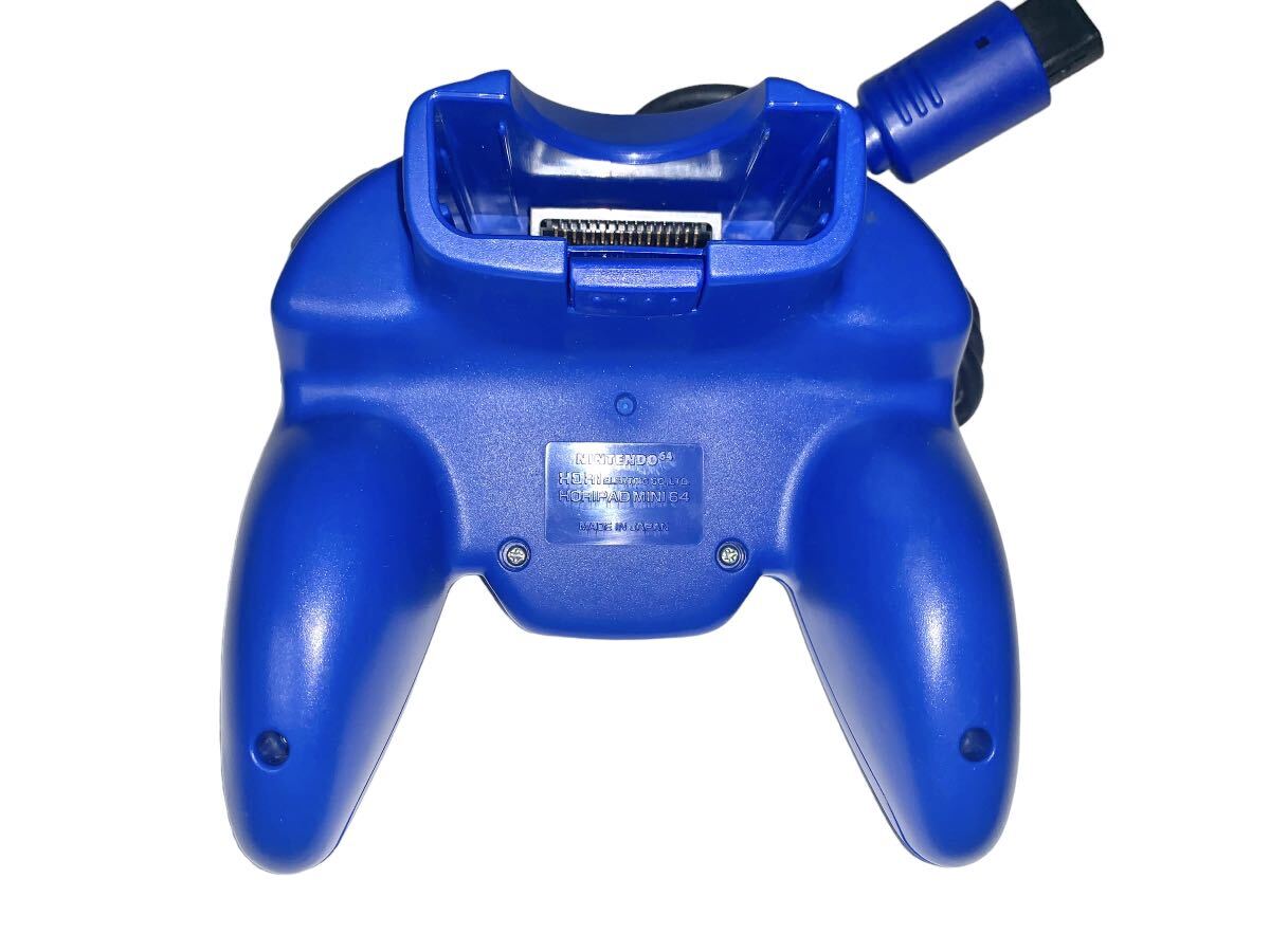 デッドストック ほぼ未使用 ホリパッドミニ64 ブルー N64 デッドストック ほぼ未使用 ホリパッドミニ64 ブルー N64