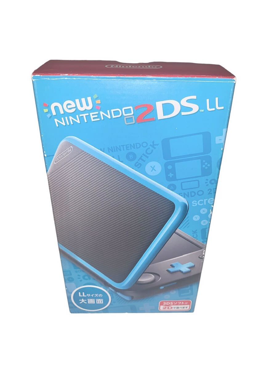 New Nintendo 2DS LL body black turquoise 