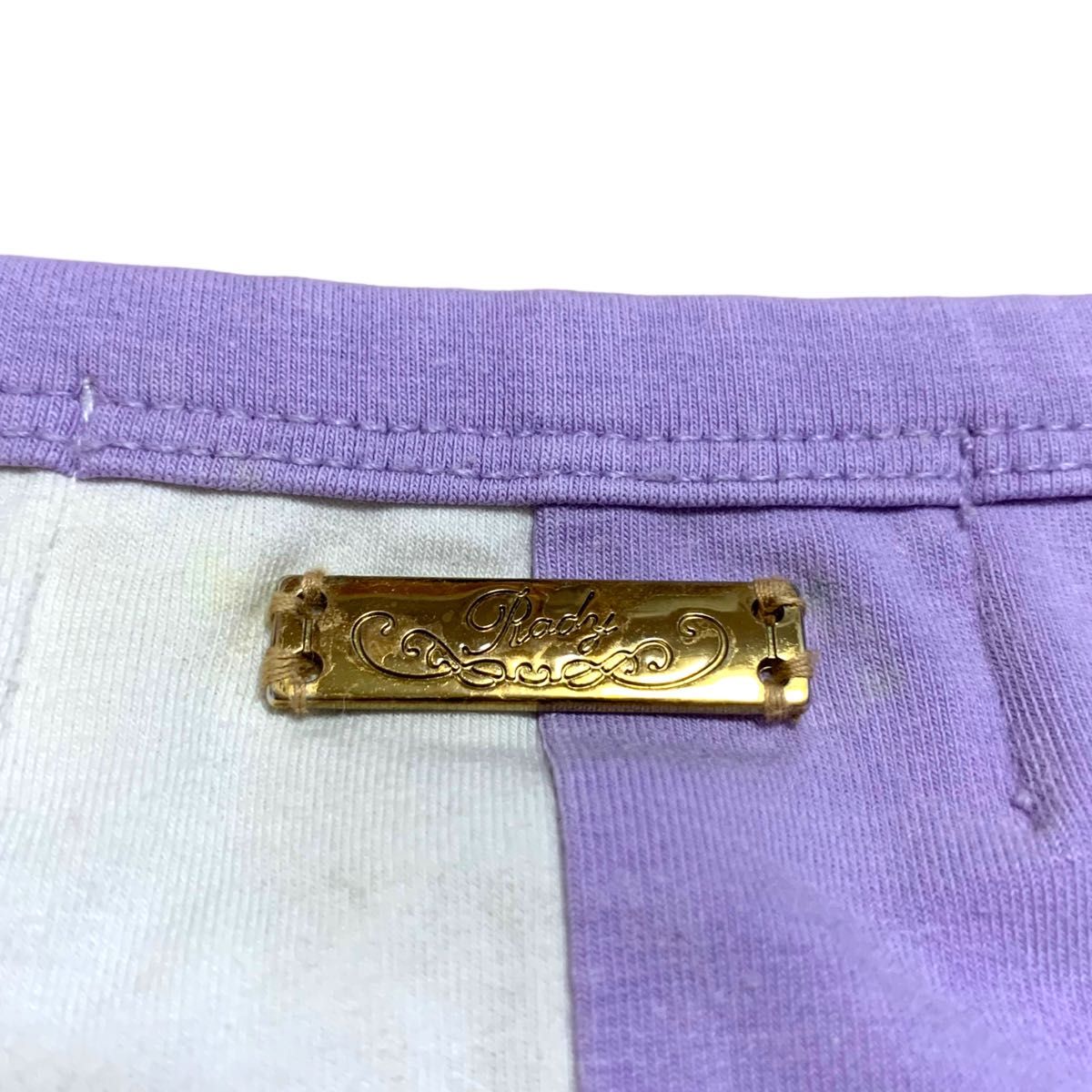 レディー ホテルシリーズ ビッグ刺繍ロゴ 長袖 ロンT ストレッチ素材 ギャル系