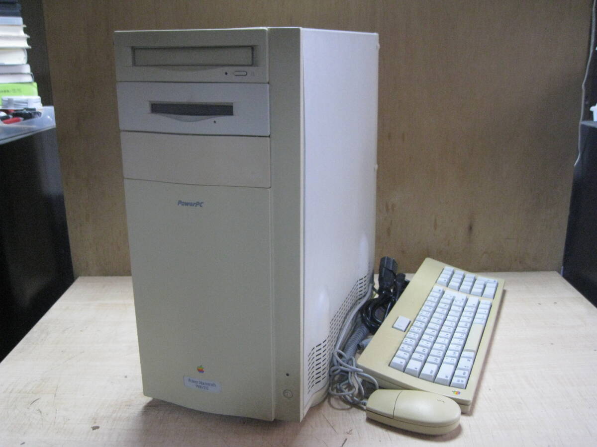 稀少起動可 Apple Power Macintosh 9500/132 M3098 PPC G3 300MHz /メモリ160MB /HDD2GB/FDD/CD-Rの画像1