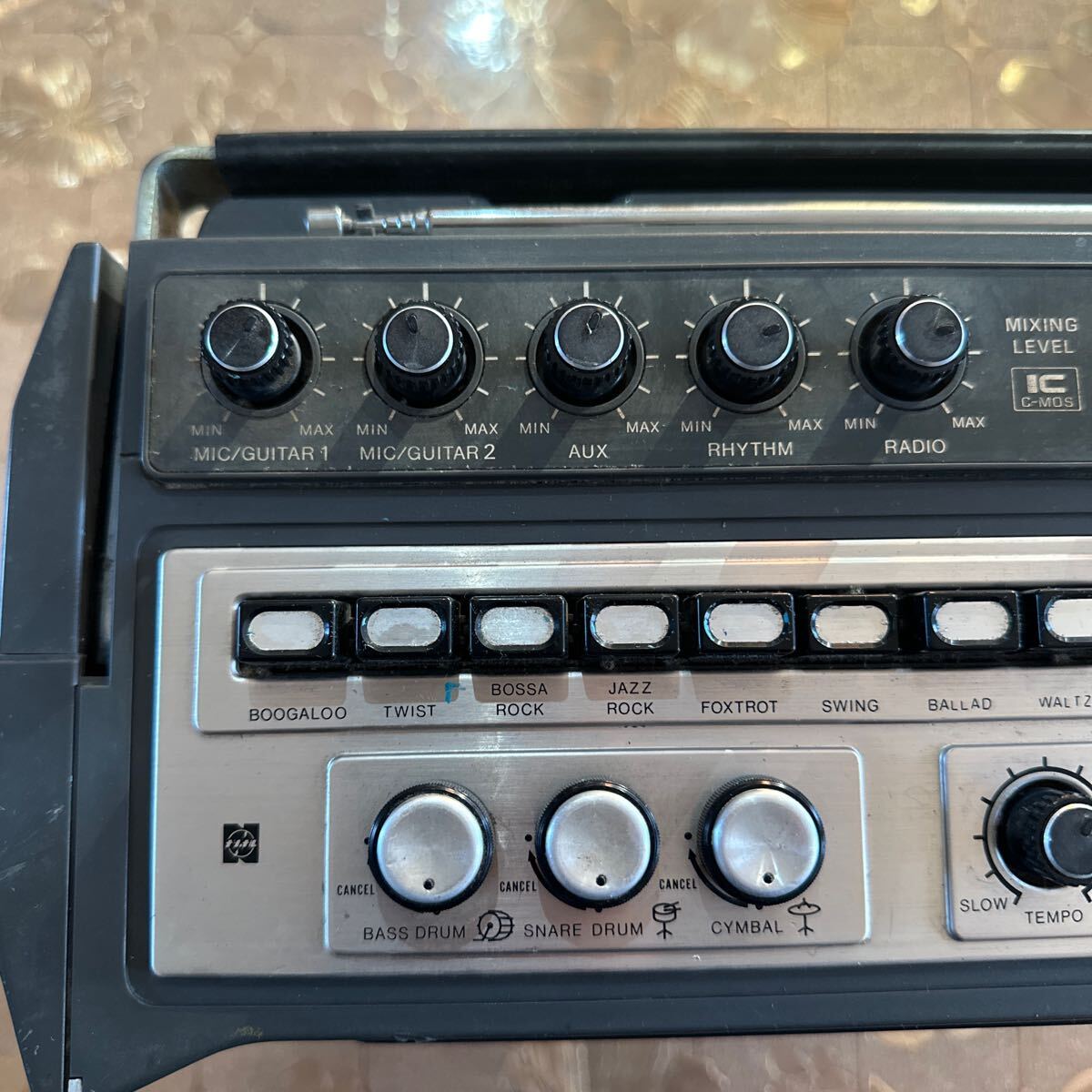 National Panasonic rhythm machine RF-1300 radio amplifier speaker National Panasonic 