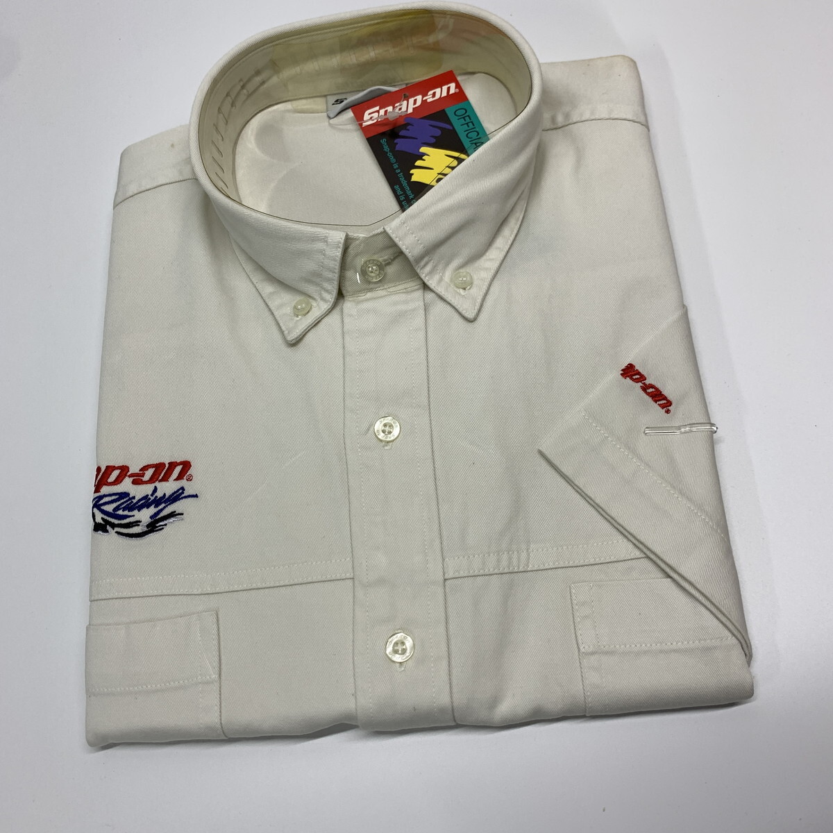 * Snap-on short sleeves T-shirt XL size [ long-term keeping goods / dirt equipped ] [ no check ] [ present condition pick up ] goods Snap-on / used (S240319_1)