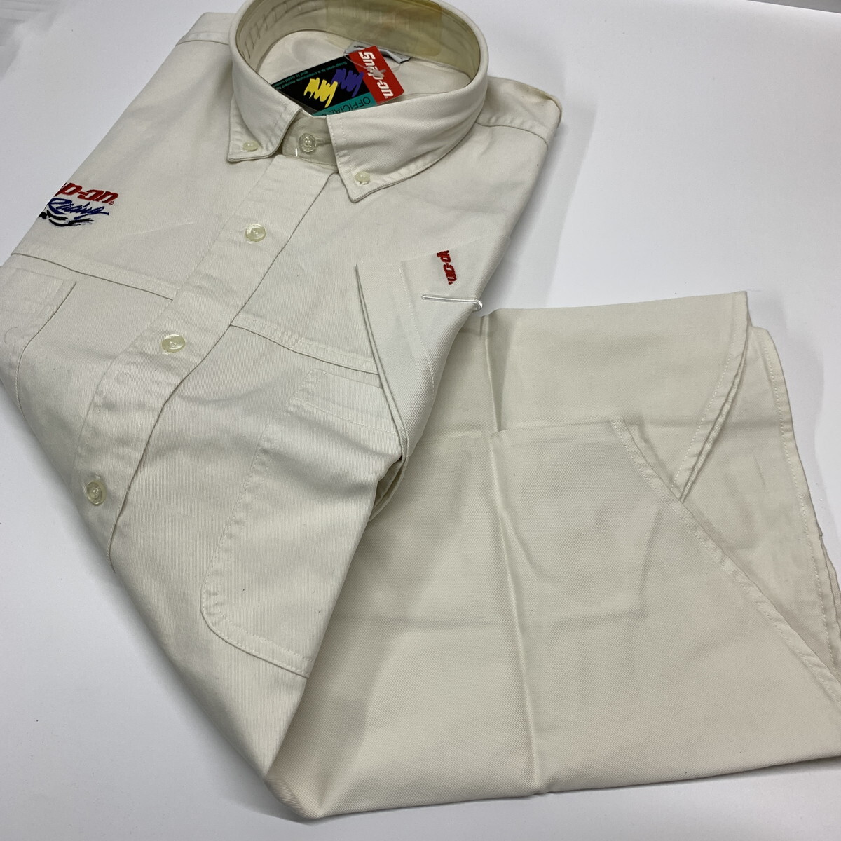 * Snap-on short sleeves T-shirt XL size [ long-term keeping goods / dirt equipped ] [ no check ] [ present condition pick up ] goods Snap-on / used (S240319_1)