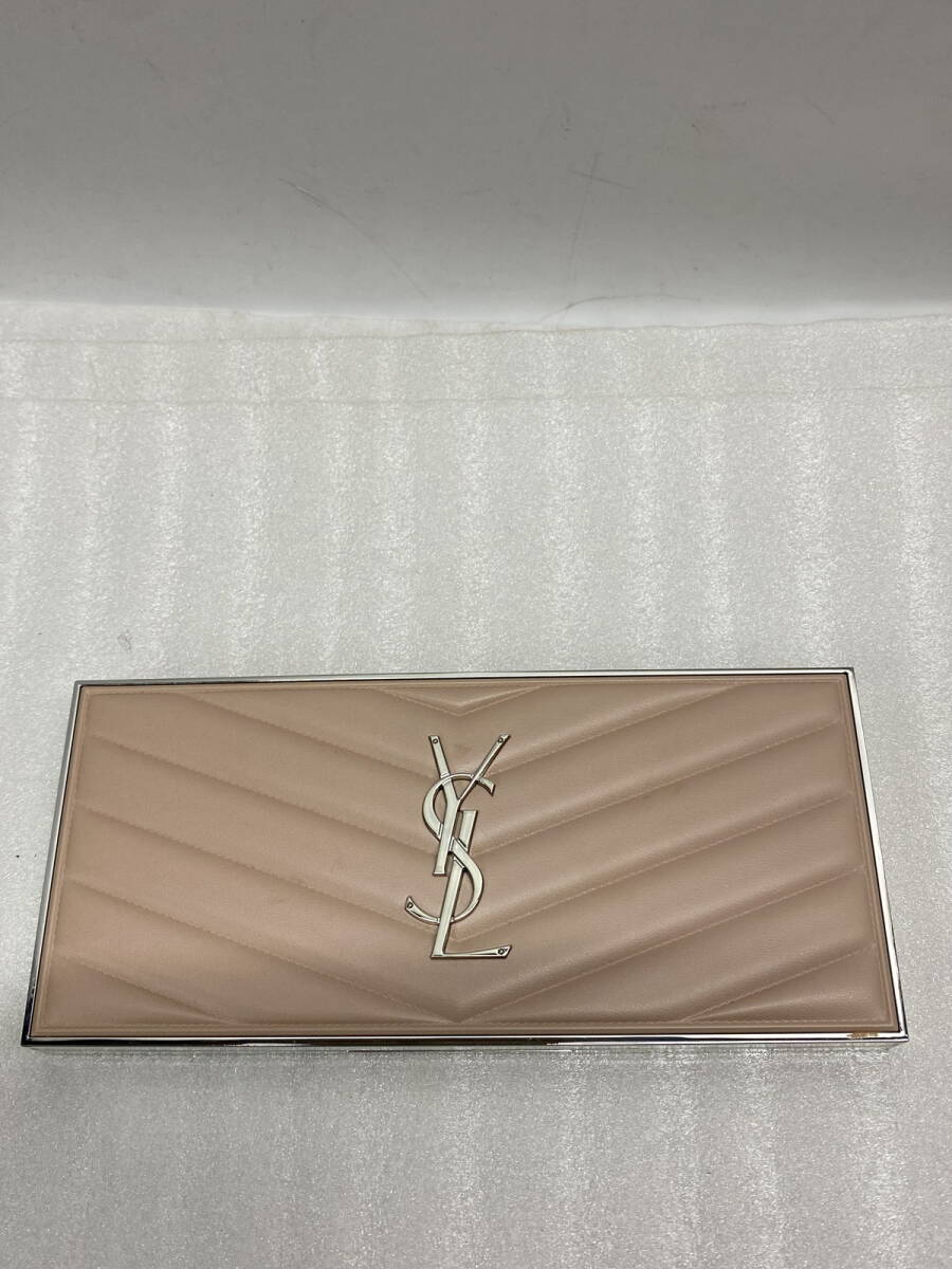 *YSL Eve sun rolan Palette pop in fresh eyeshadow / cheeks color | face color remainder amount somewhat larger quantity used (u240322_5_12)