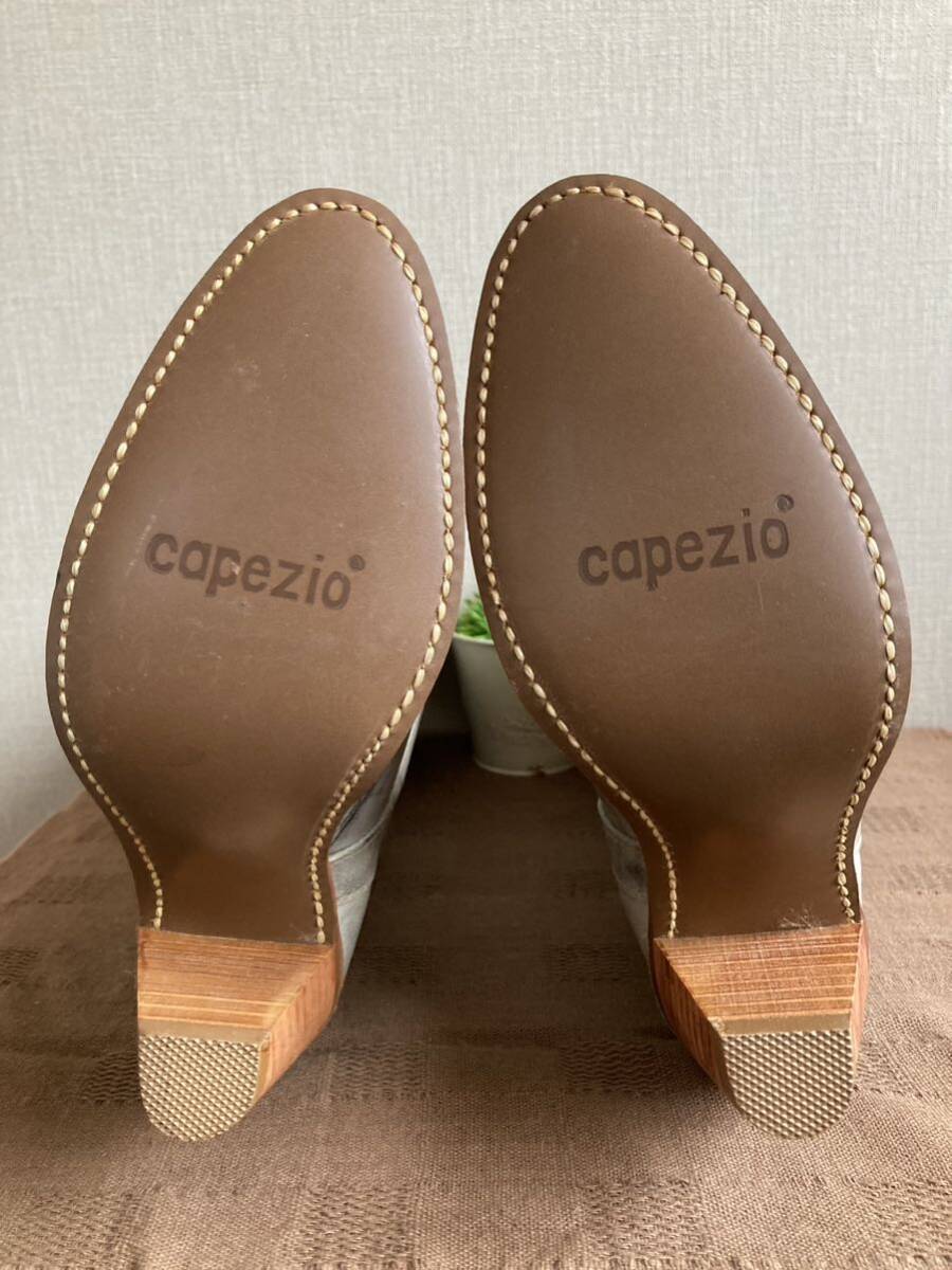 ＊【新品】Capezio デッドストック カペジオ ウエスタンブーツ ブルーグレー 未使用 6M＊_画像7