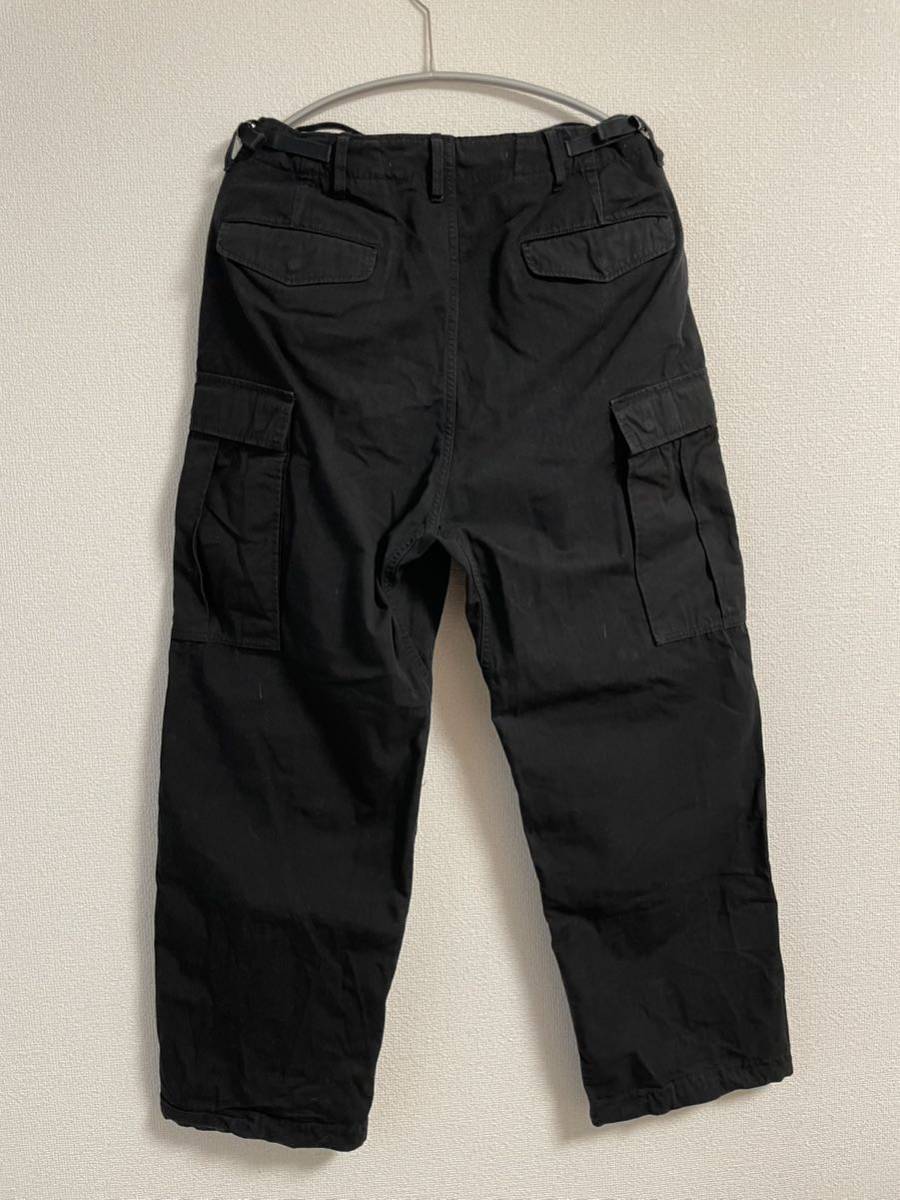 nanamica Cargo Pants BLACK ナナミカ カーゴパンツ _画像2