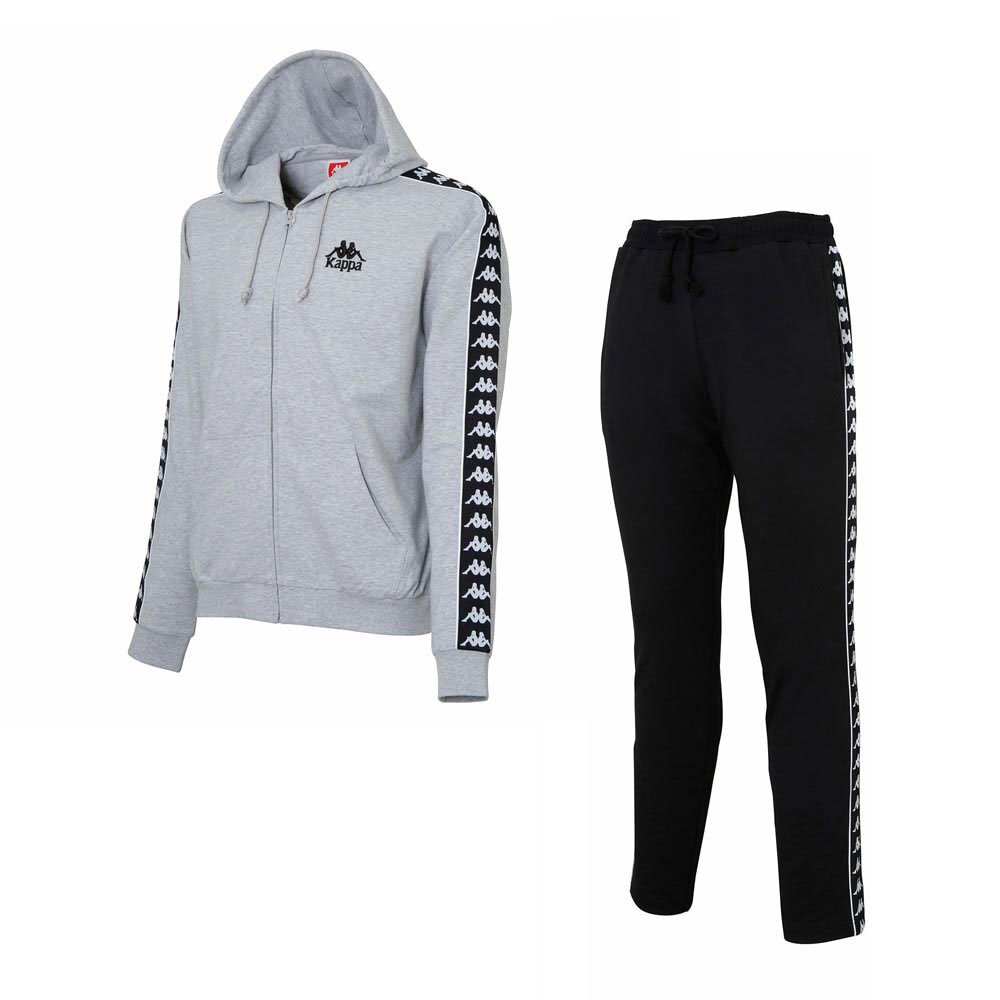 1214879-Kappa/Banda Banda Swet Gip Up Up Up Up Hoody &amp; Pants Up and Nower Set Men/L