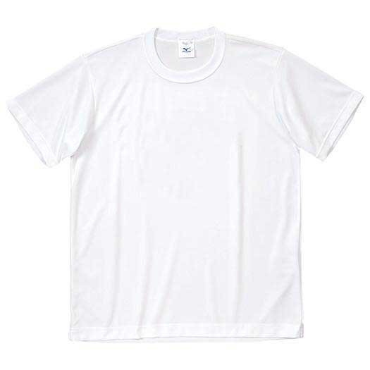 1283190-MIZUNO/Tシャツ ホワイト マーク無 メンズ トップス 半袖Tシャツ ドライTシャツ/Mの画像1