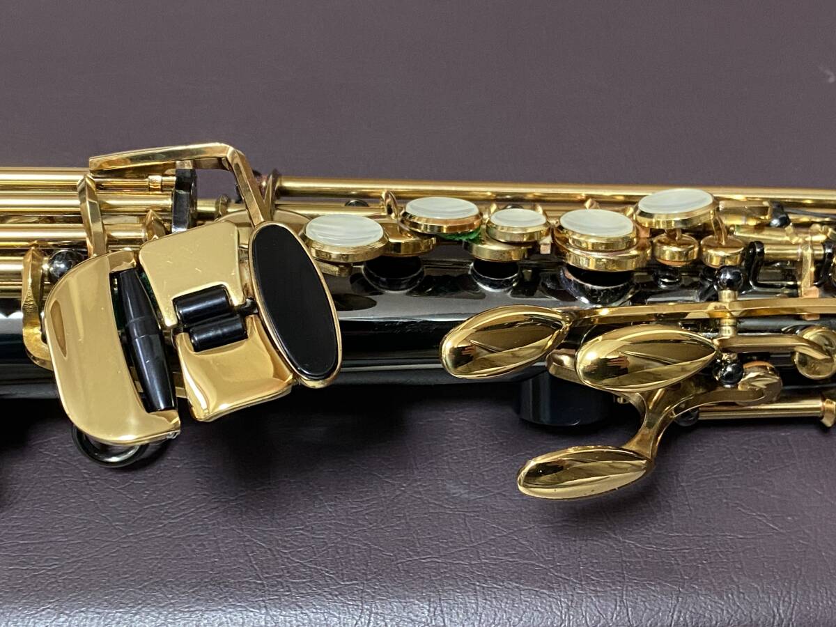 Yahoo!オークション 希少 美品 JUPITER ソプラノサックス JPS547 ブ...